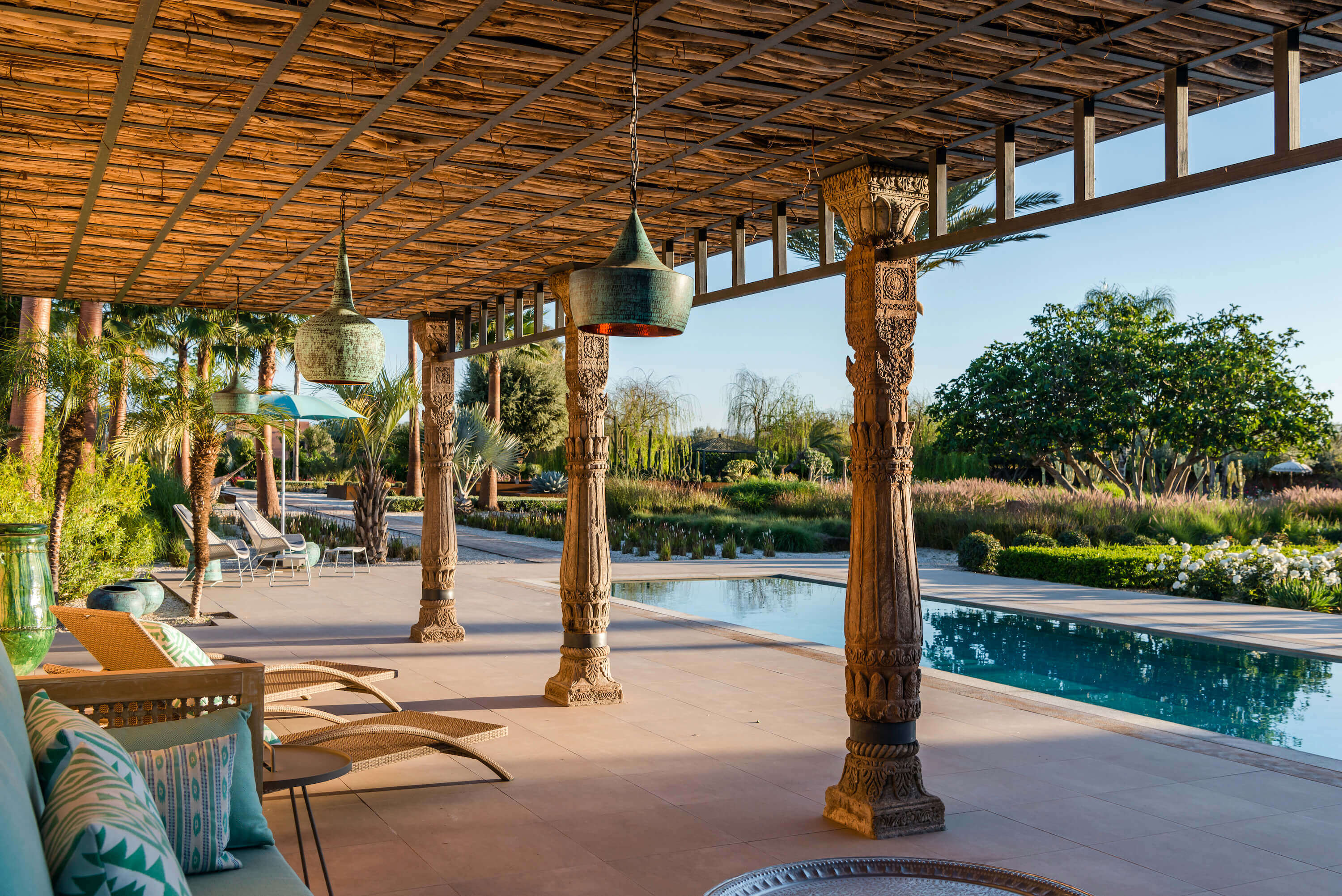 riad nouria marrakech - Pool